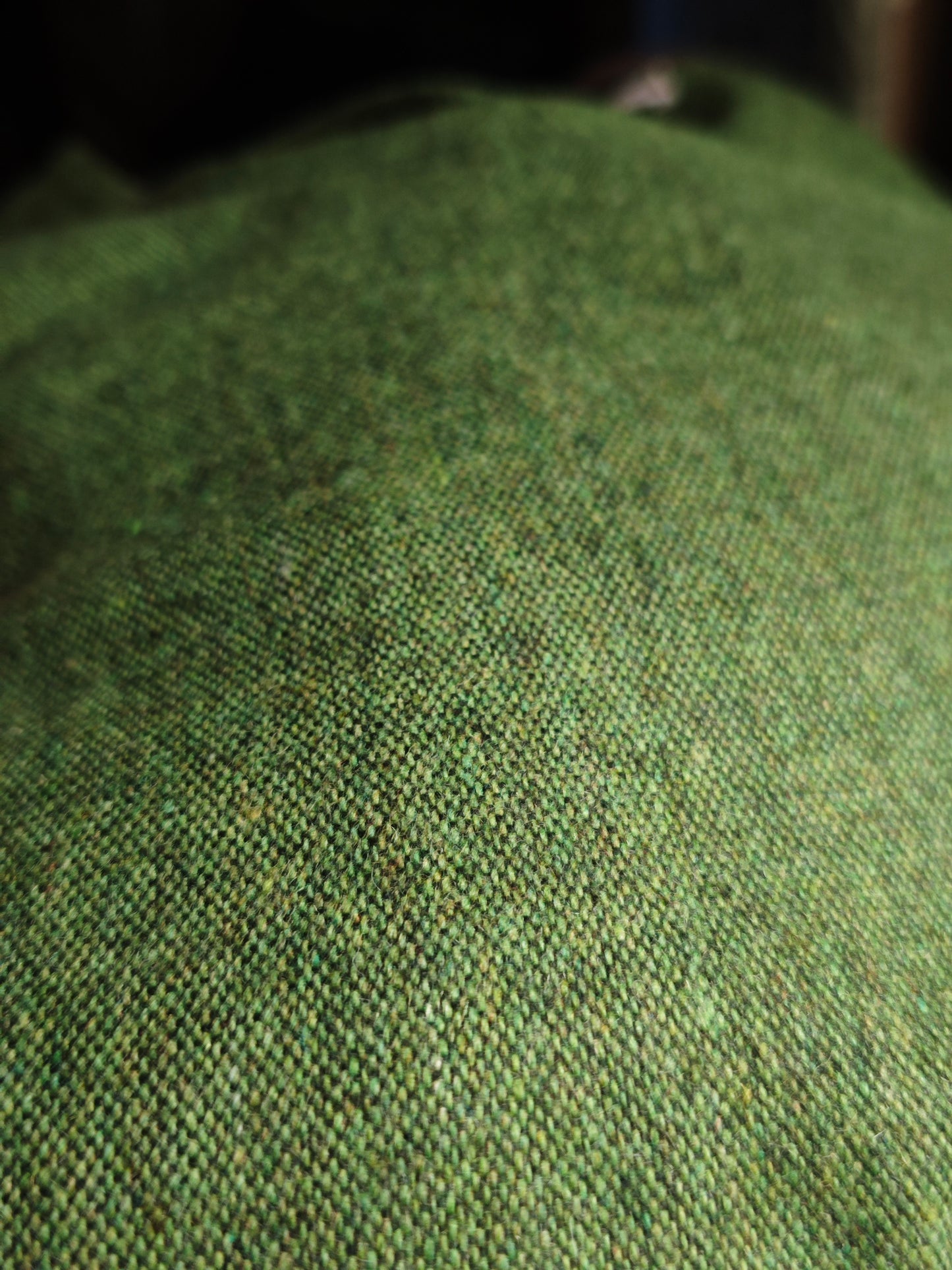Grembiule tweed verde e nocciola (Ref. 369)