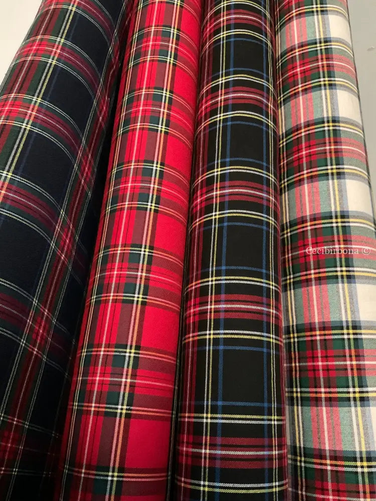 Grembiule per donna in tartan rosso (Ref. 42) grembiule donna tessuti moderni