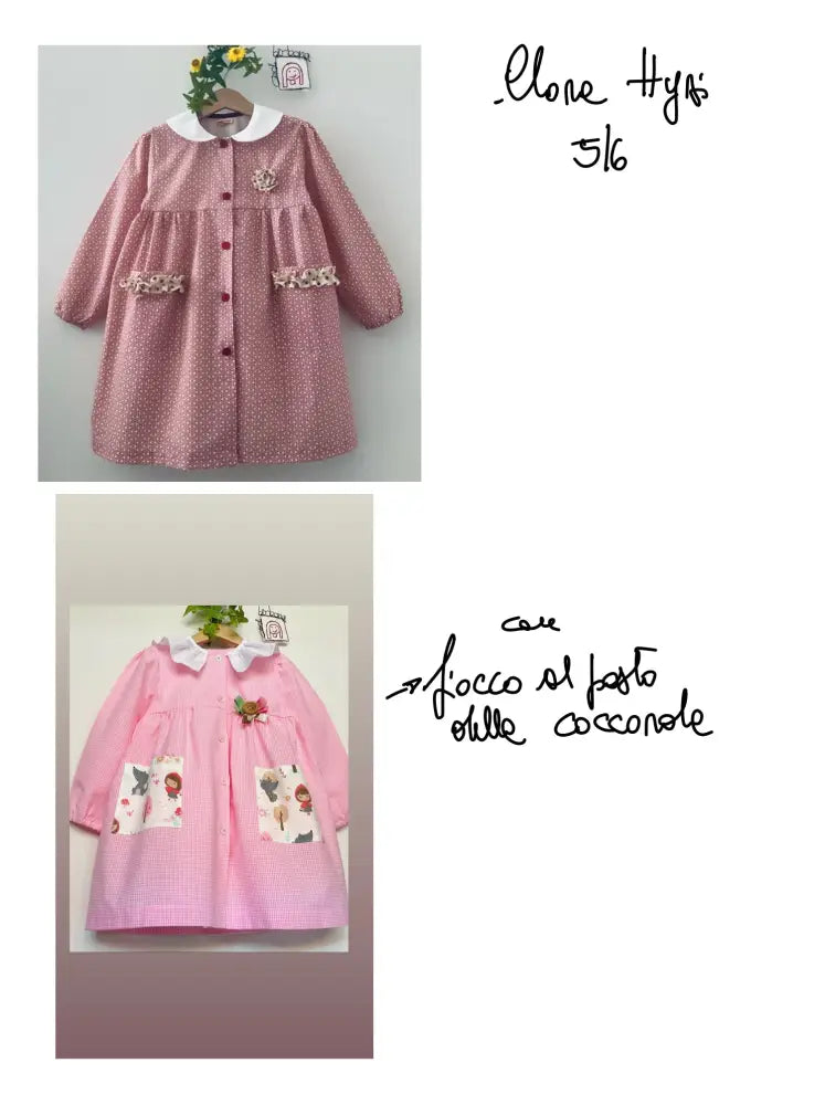 Riservato per Clara Hysi Grembiuli per asilo grembiule asilo bimba