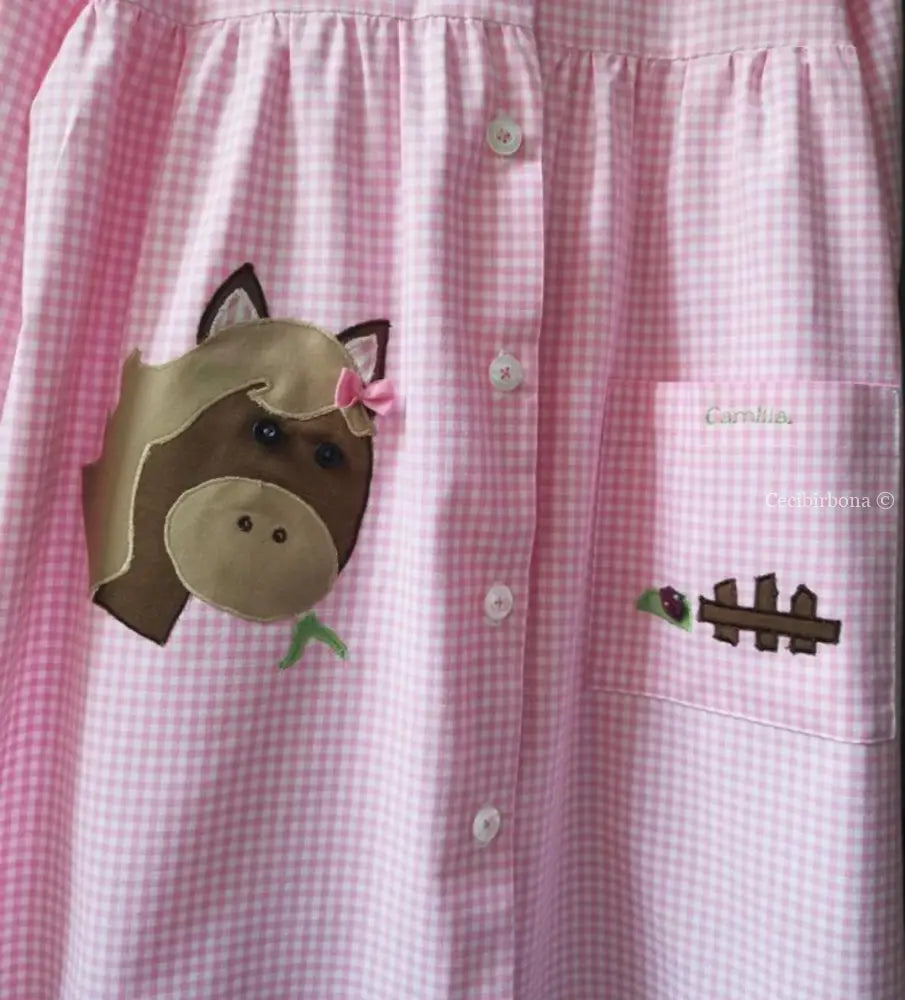 Riservato per Irene e Glenda grembiulini asilo saldo ordine grembiule scuola bimba