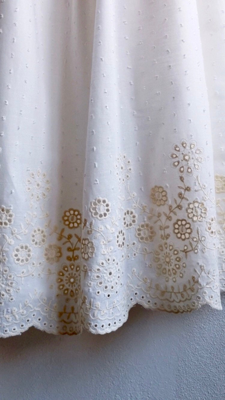 Cotton broderie anglaise sundress for women