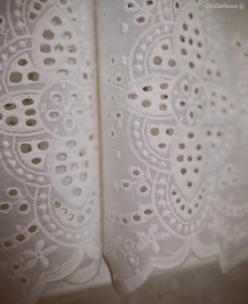 Abito prendisole in sangallo di cotone (Ref. 312) Small abito donna