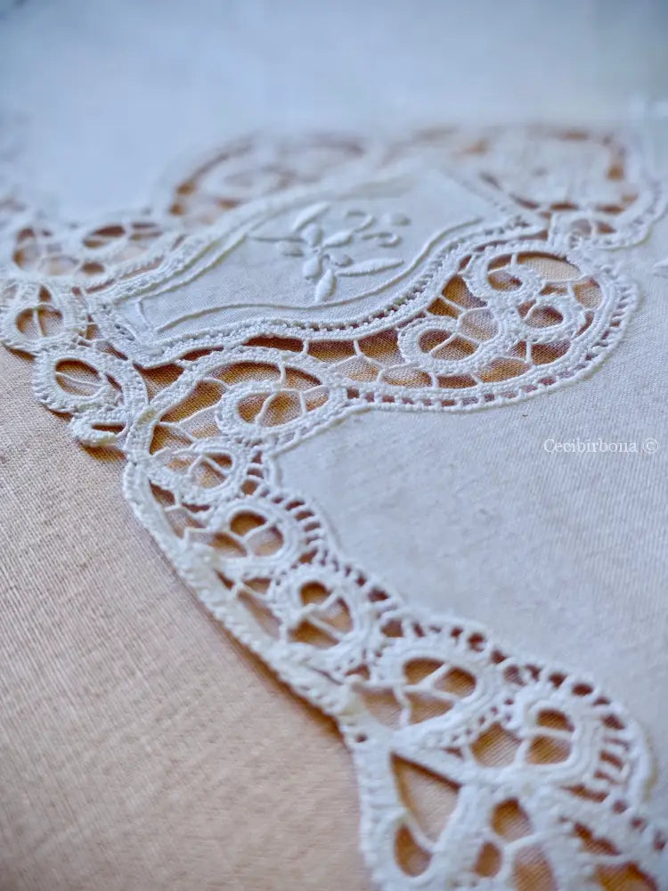 Completo lenzuolo matrimoniale ricamato con federe Lenzuolo matrimoniale rifamato