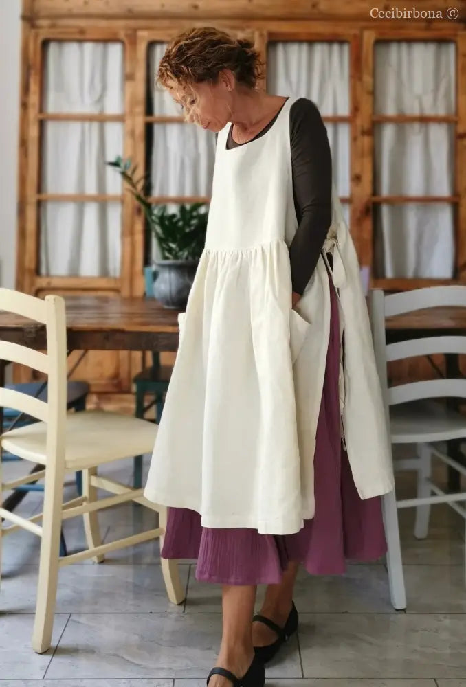 Gonna in mussola di cotone rosa con cinturino elastico e tasche (Ref. 102) gonna donna