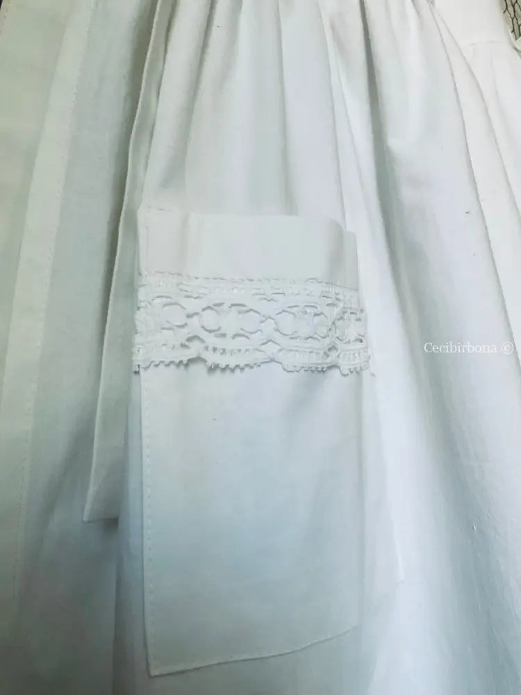 Grembiule bambina da cucina in tessuto vintage (Ref. 304) Grembiule bimba