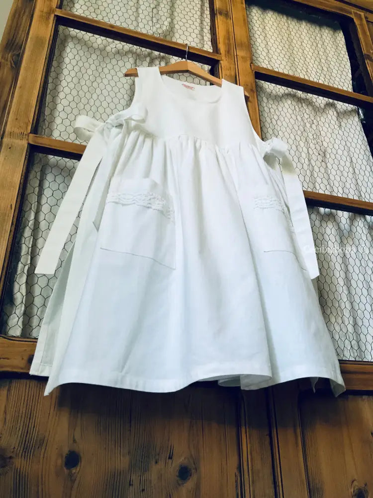 Grembiule bambina da cucina in tessuto vintage (Ref. 304) Grembiule bimba