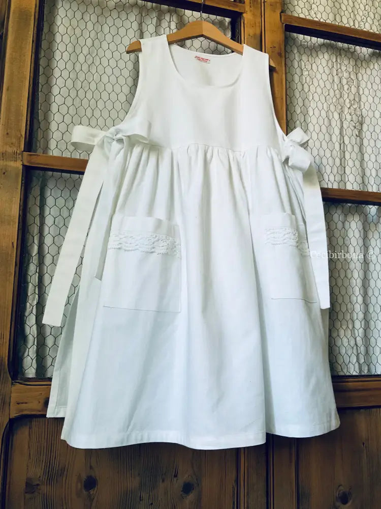 Grembiule bambina da cucina in tessuto vintage (Ref. 304) Grembiule bimba