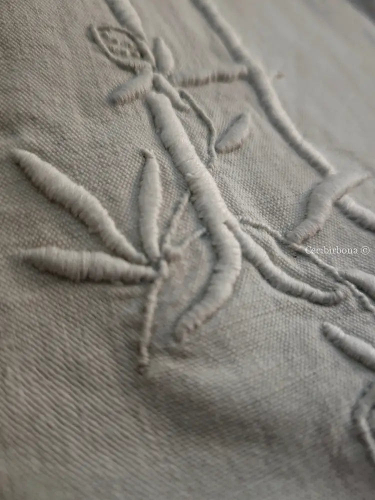 Grembiule con monogramma TH (Ref. 473) grembiule donna tessuti antichi