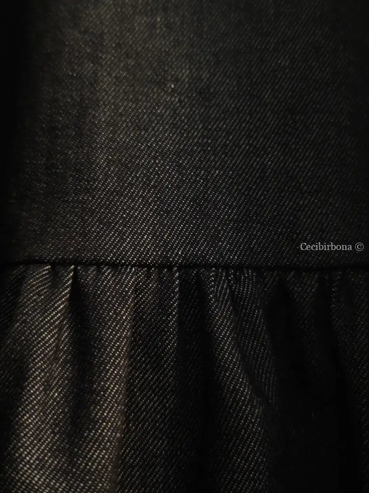 Grembiule in denim blu (Ref. 387) grembiule donna tessuti moderni