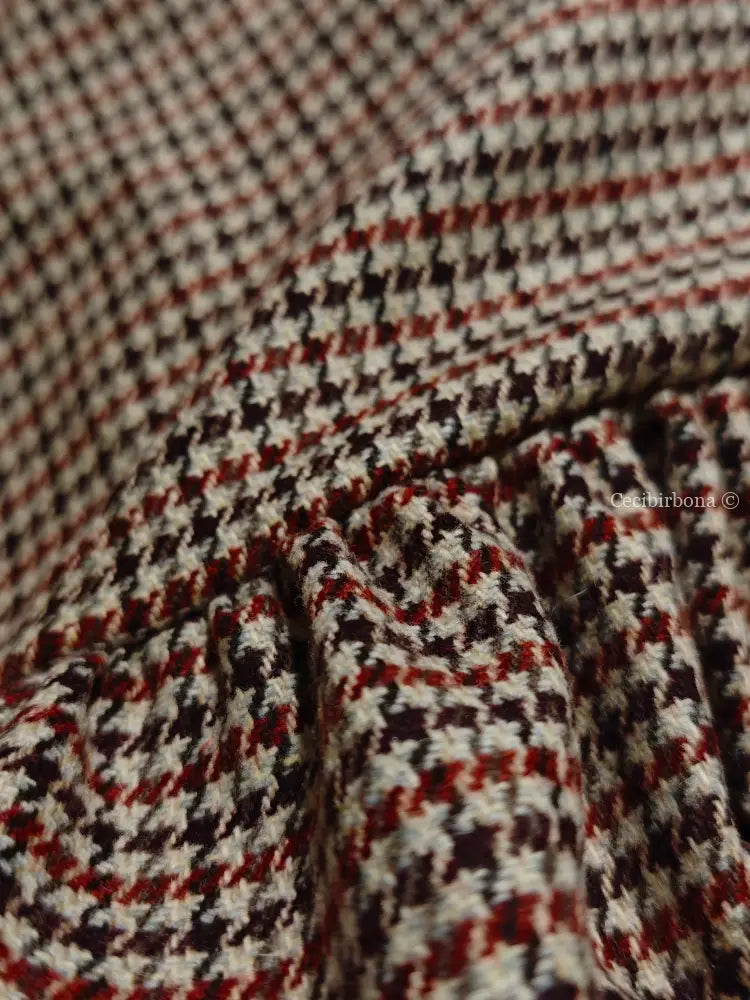 Grembiule in lana pied de poule (Ref. 461) grembiule donna tessuti moderni