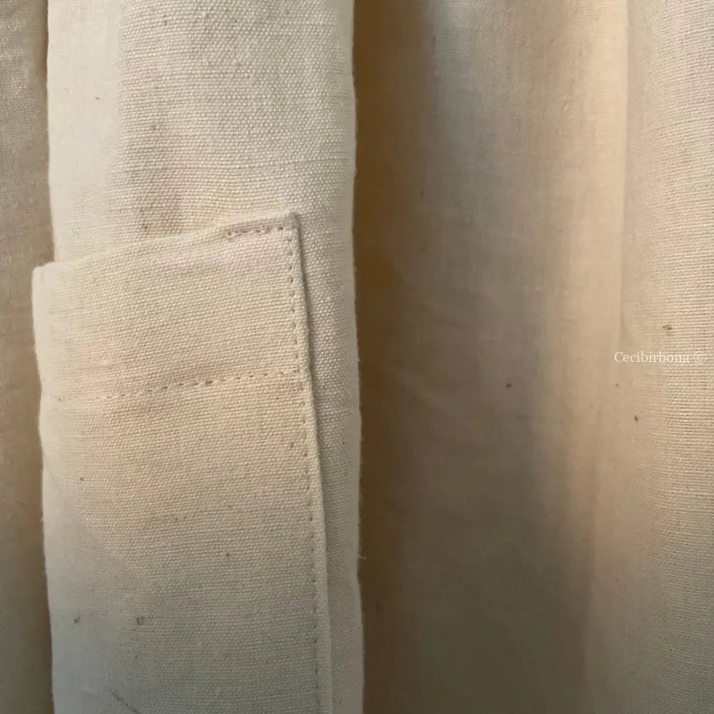 Grembiule per donna da cucina in canapa vintage (Ref. 19) grembiule donna in tessuto antico