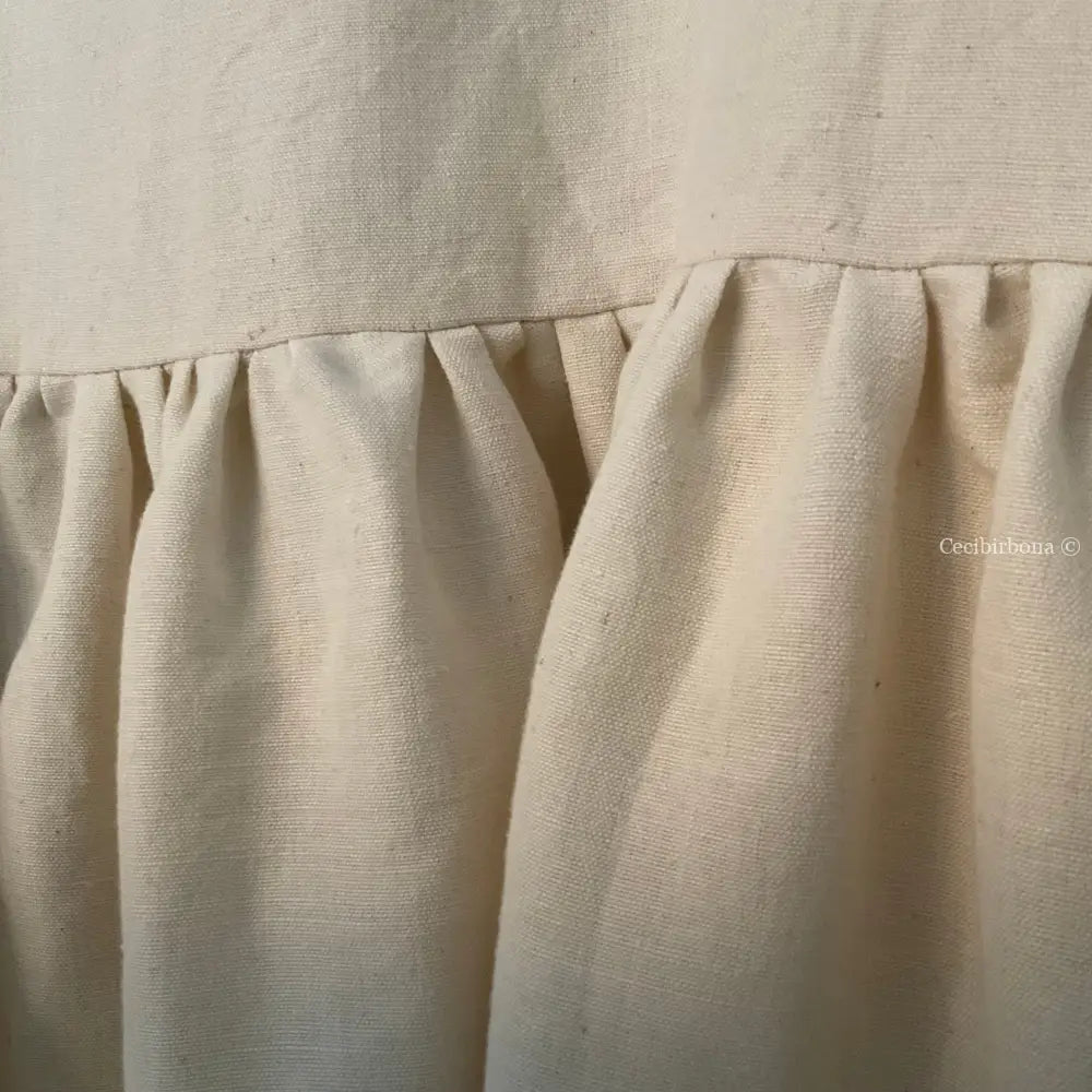 Grembiule per donna da cucina in canapa vintage (Ref. 19) grembiule donna in tessuto antico