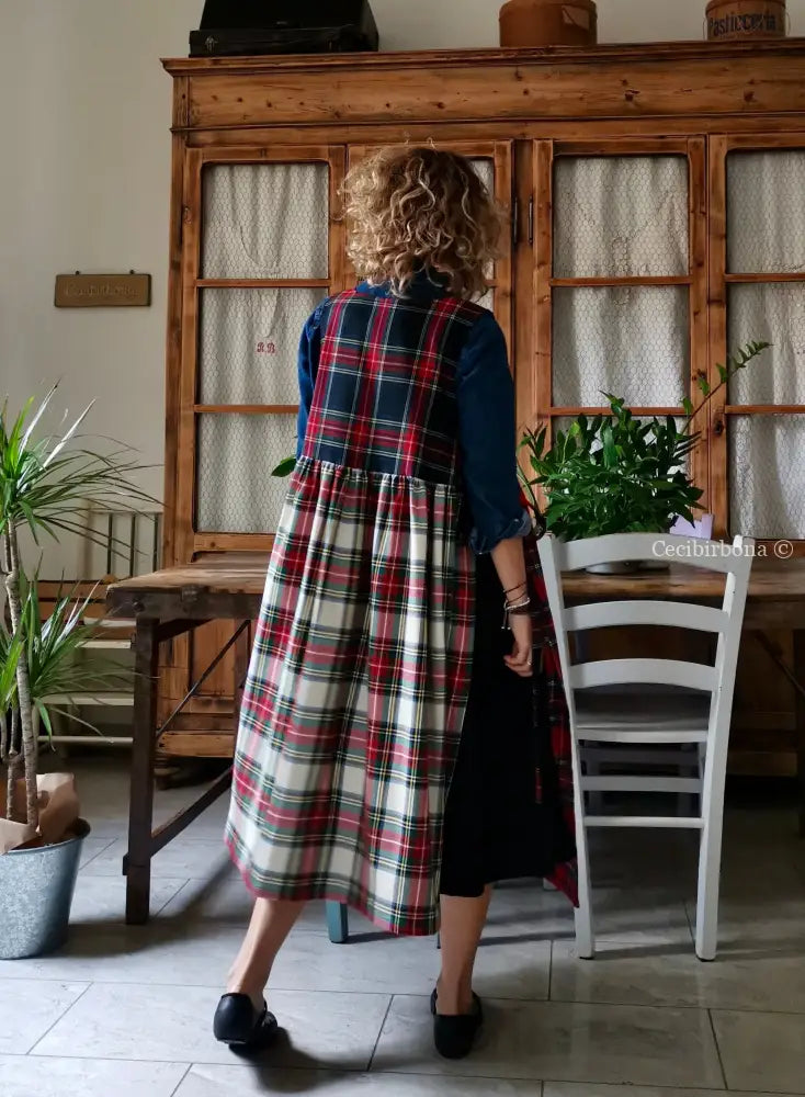 Grembiule tartan patchwork (Ref. 381) grembiule donna tessuti moderni