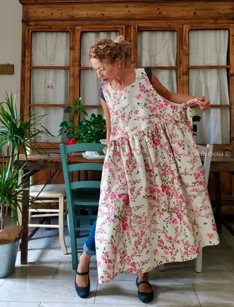 Il grembiule della primavera (Ref. 399) grembiule donna tessuti moderni