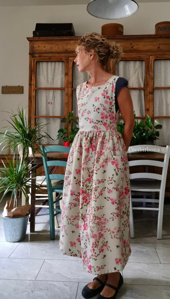 Il grembiule della primavera (Ref. 399) grembiule donna tessuti moderni