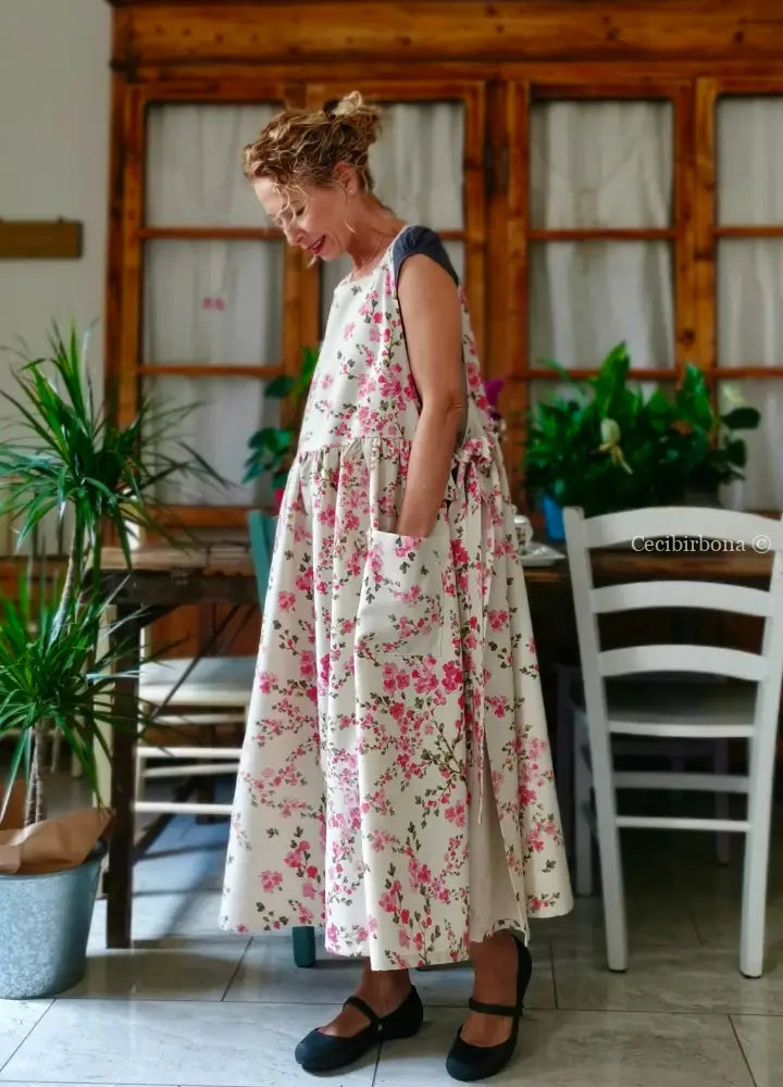 Il grembiule della primavera (Ref. 399) grembiule donna tessuti moderni