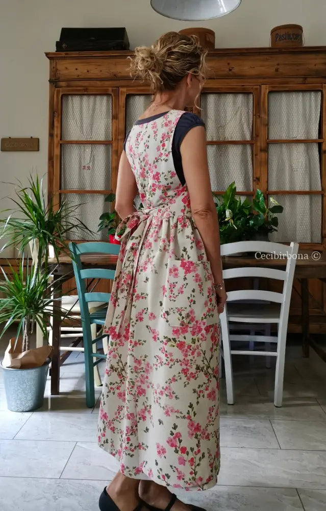 Il grembiule della primavera (Ref. 399) grembiule donna tessuti moderni