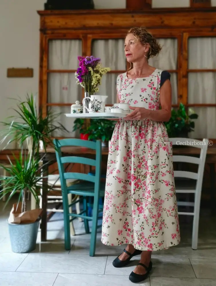 Il grembiule della primavera (Ref. 399) grembiule donna tessuti moderni