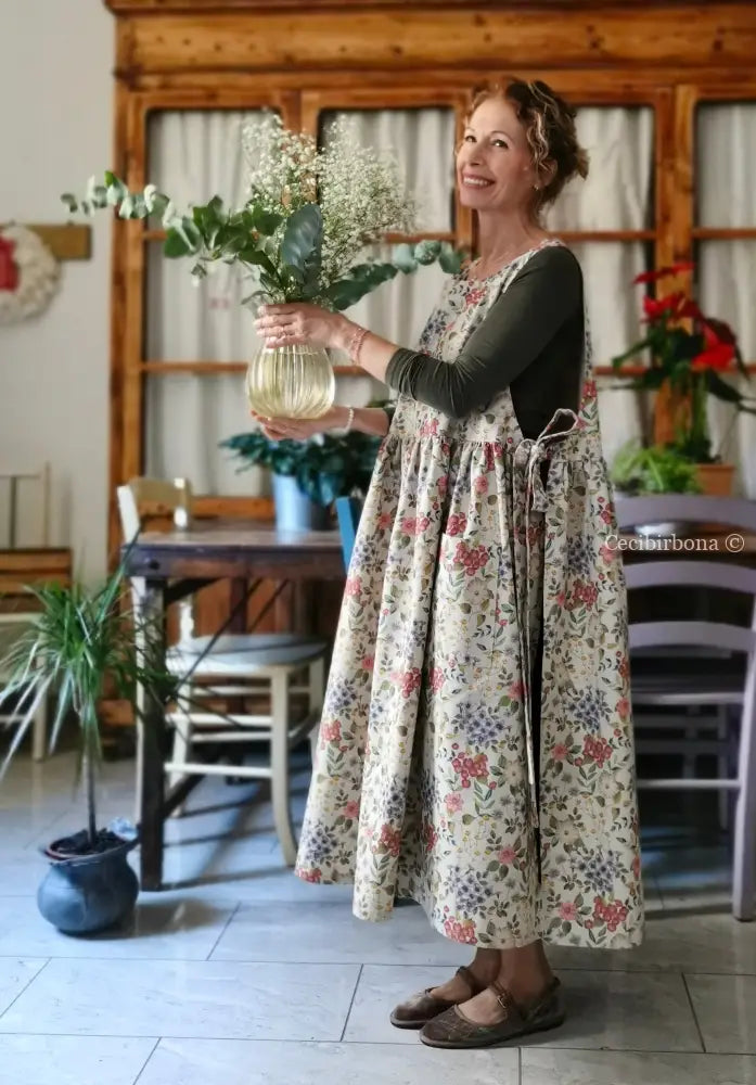 Il grembiule della primavera (Ref. 486) grembiule donna tessuti moderni