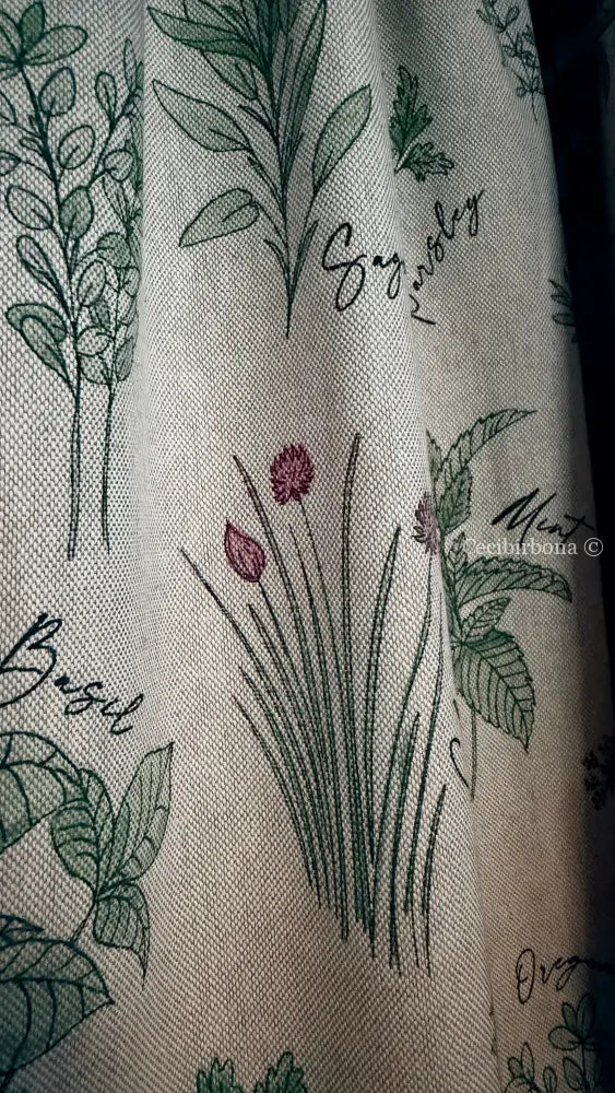 Il grembiule delle erbe aromatiche (Ref. 532) - grembiule donna tessuti moderni
