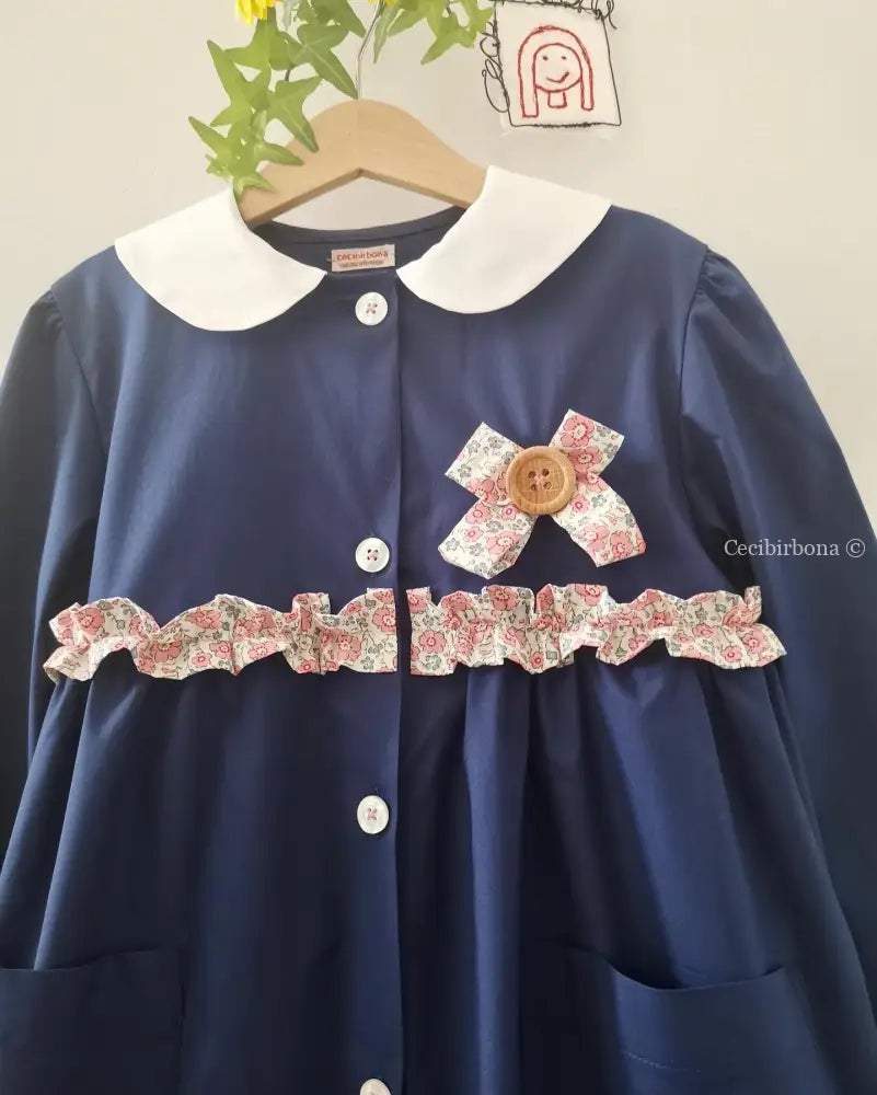 Riservato per Alessia Il grembiulino blu per scuola primaria grembiule scuola bimba