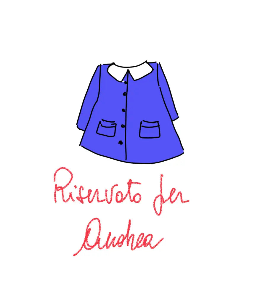 Riservato per Andrea grembiulino asilo e sacchetto grembiule asilo bimbo