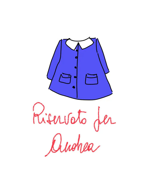 Riservato per Andrea grembiulino asilo e sacchetto grembiule asilo bimbo