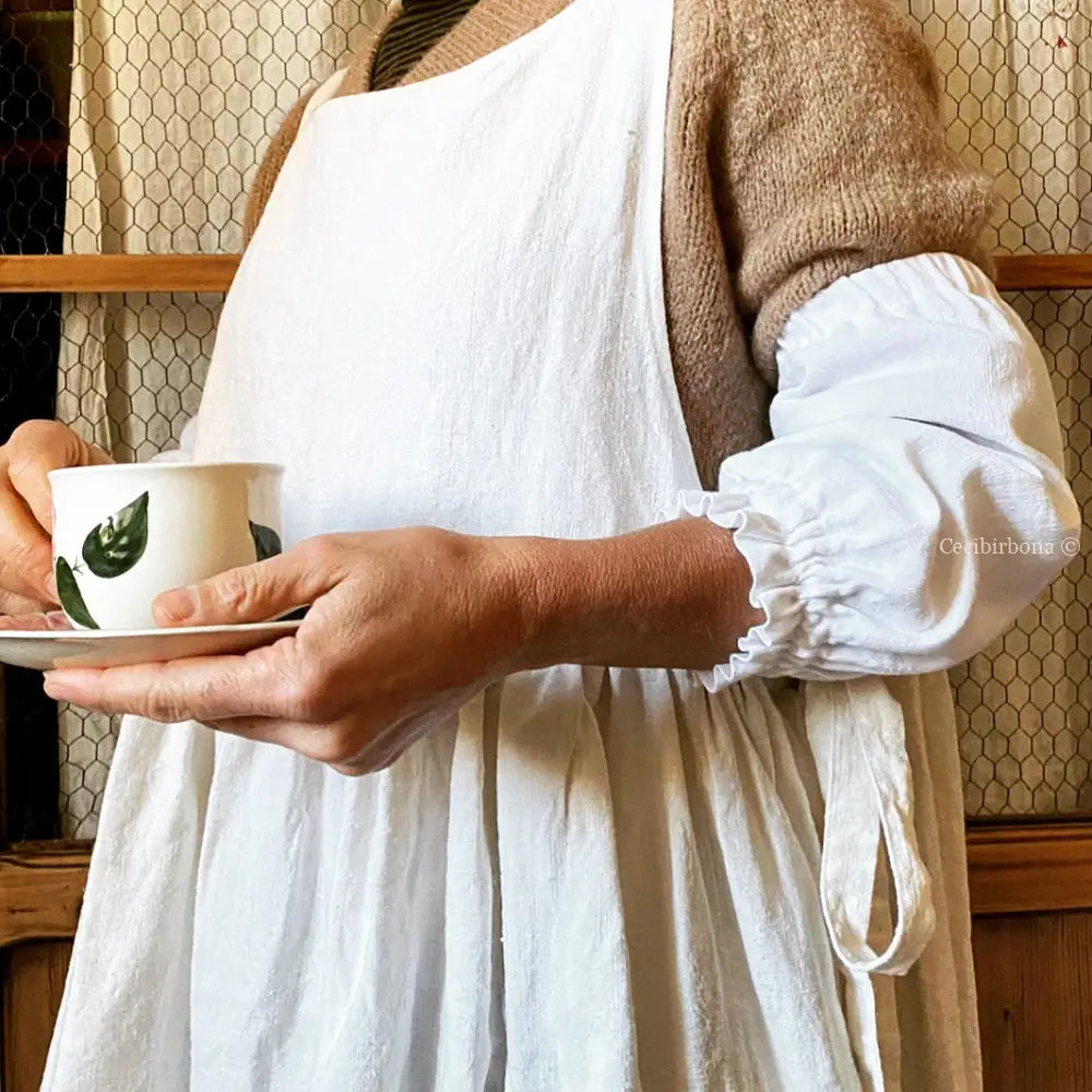 Riservato per Antonella coprimaniche in tessuto antico accessori cucina