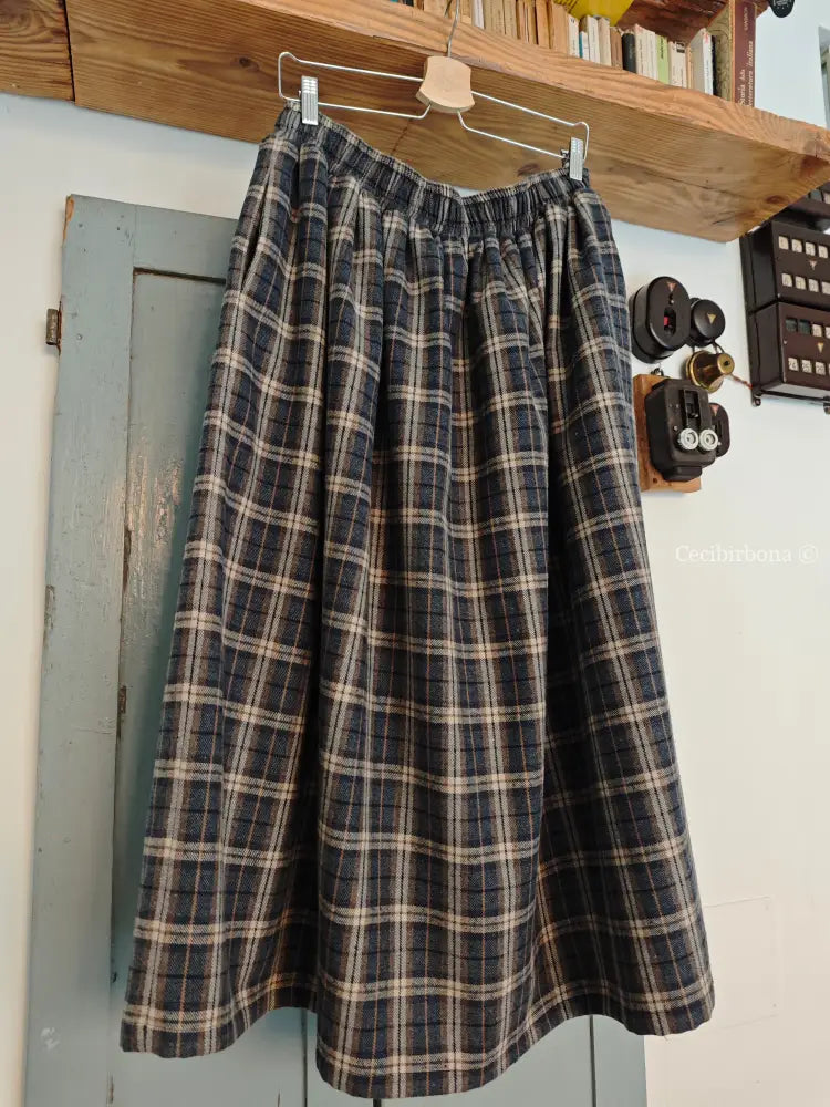 RISERVATO PER BRENDA Gonna in lana tartan (Ref. 120) gonna donna