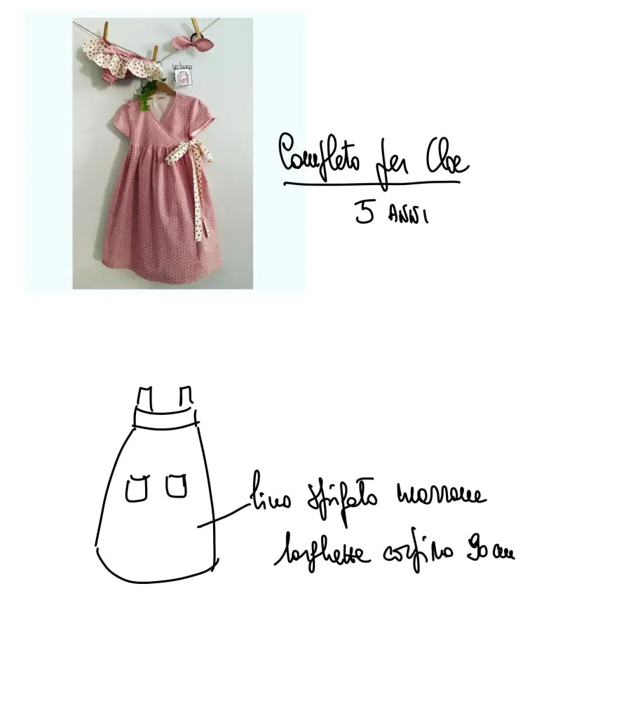 RISERVATO PER CLOE ED ANNALISA abito bambina