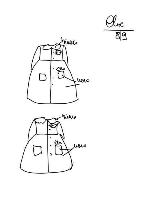 Riservato per Cloe - grembiulini neri per la scuola