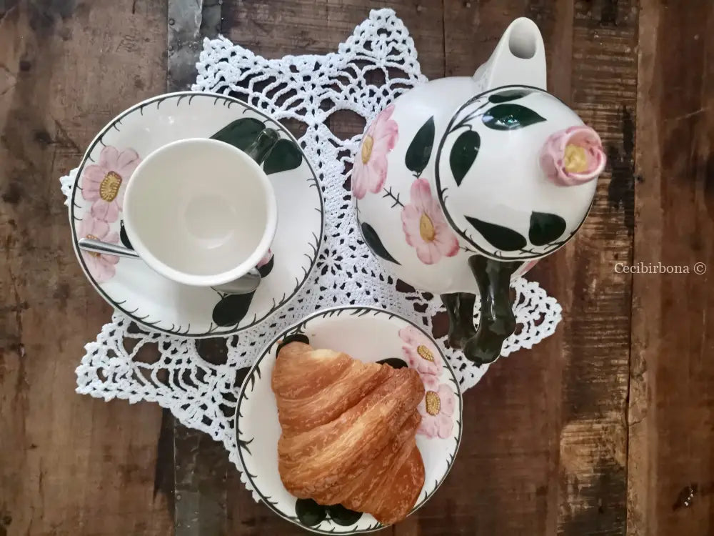 Riservato per Cristina Telo antico con monogramma DA e 35 sottopiatti all’ uncinetto biancheria antica per la casa