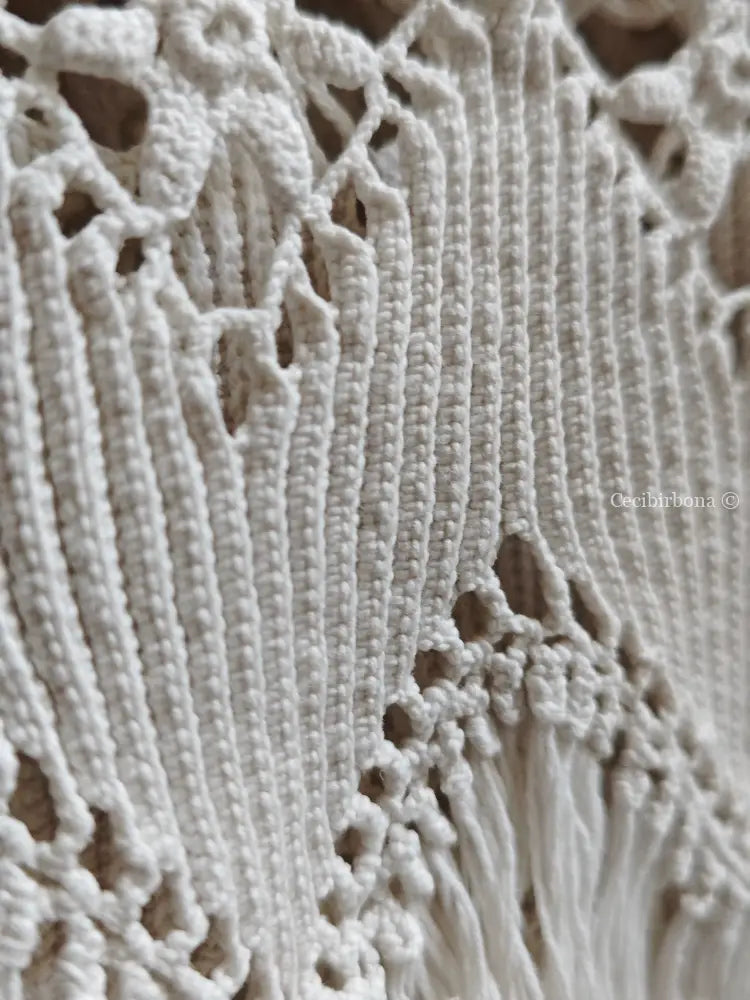 Riservato per Cristina Telo antico con monogramma DA e 35 sottopiatti all’ uncinetto biancheria antica per la casa