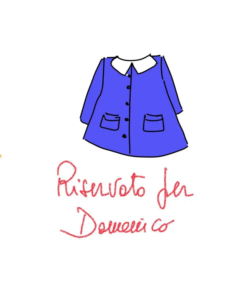 Riservato per Domenico grembiulino asilo grembiule asilo bimbo