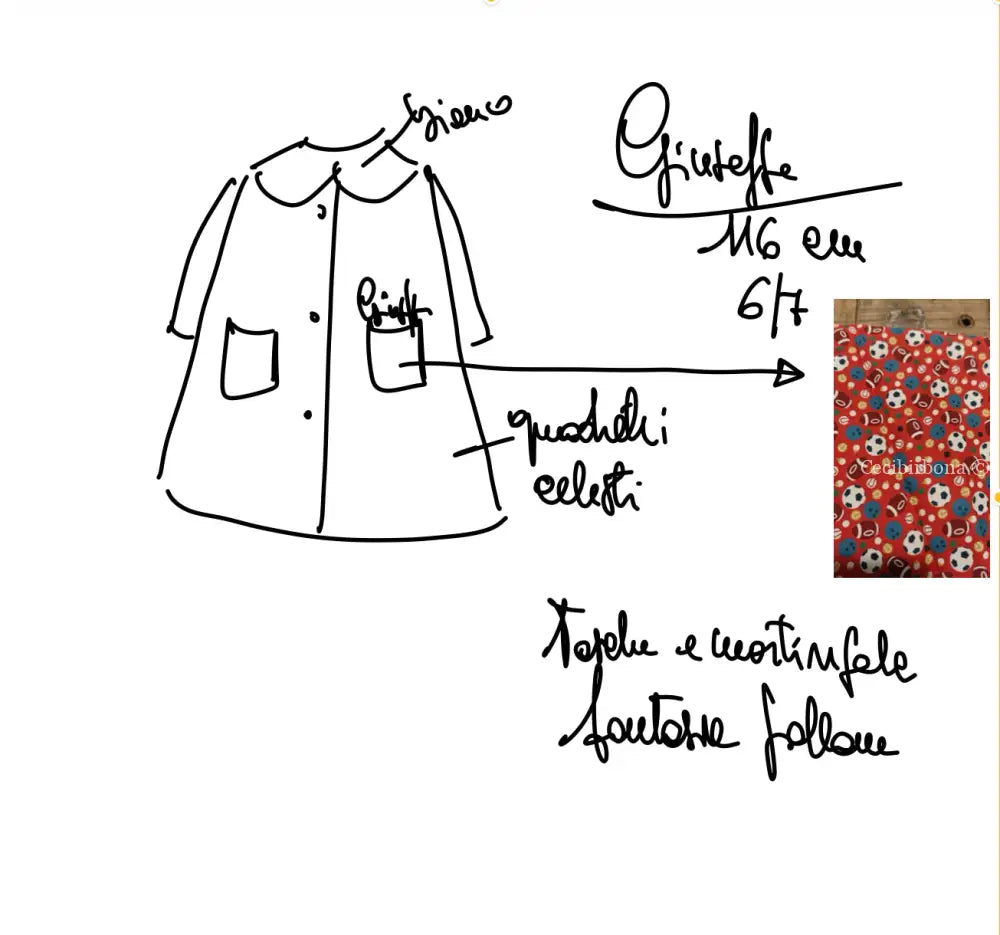 Riservato per Giuseppe grembiule asilo grembiule asilo bimbo