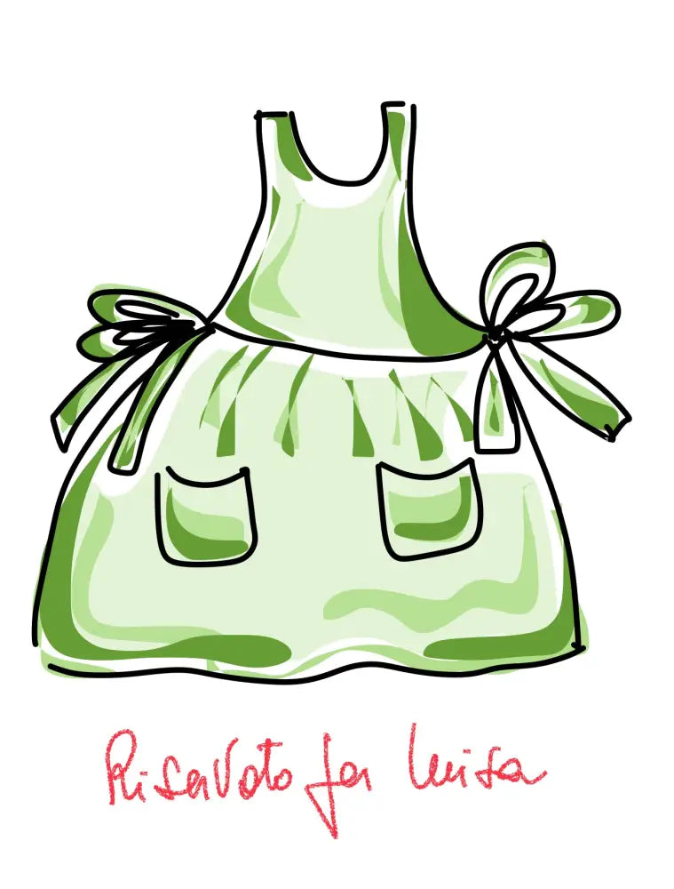 Riservato per Luisa Grembiule bimba