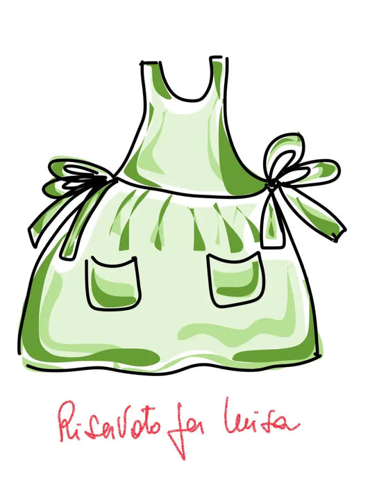 Riservato per Luisa Grembiule bimba