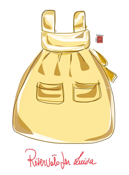 Riservato per Luisa grembiule per donna e gonna grembiule donna tessuti moderni