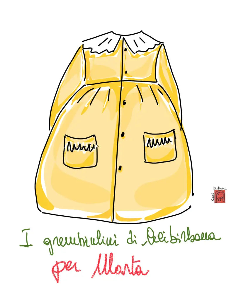 Riservato per Marta Il grembiulino nero con il fiocco e colletto tondo baby per scuola primaria grembiule scuola bimba