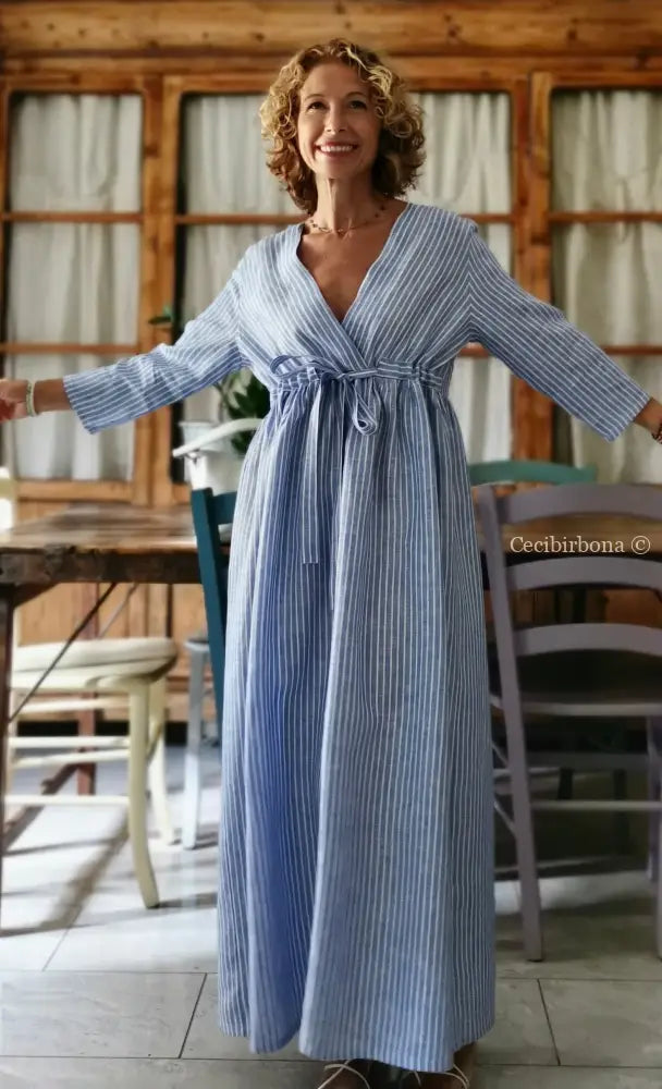 Riservato per Monica Abito in sangallo bianco TAGLIA 50 abito donna