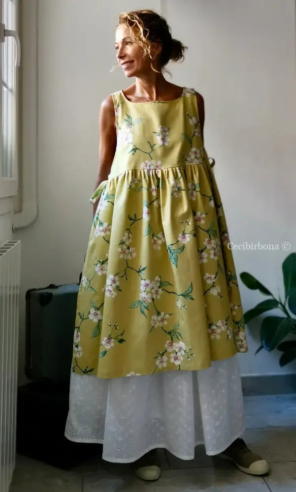 Riservato per Virna Grembiule con i fiori di ciliegio giapponese per donna - grembiule da cucina romantico grembiule