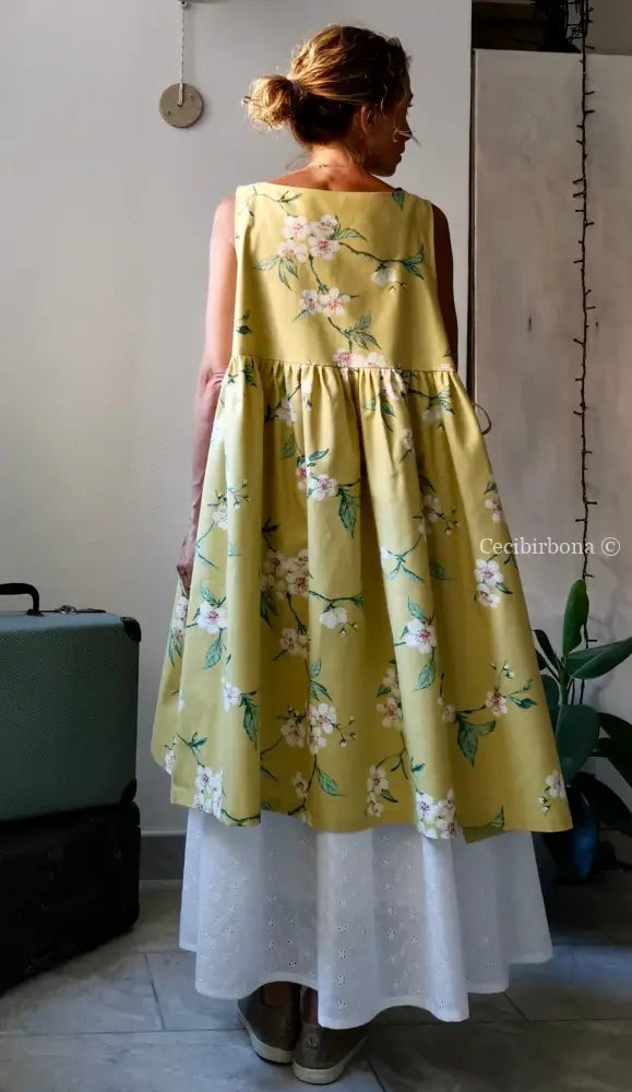 Riservato per Virna Grembiule con i fiori di ciliegio giapponese per donna - grembiule da cucina romantico grembiule