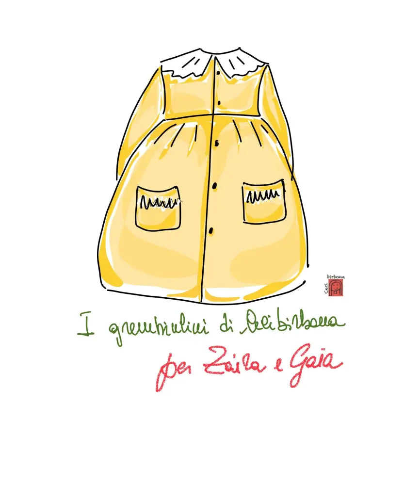 Riservato per Zaira e Gaia Il grembiulino blu per scuola primaria grembiule scuola bimba