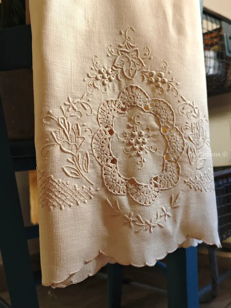 Telo da bagno ricamato Asciugamano vintage