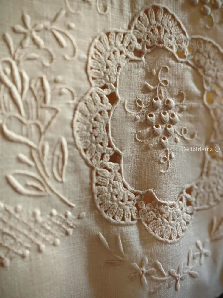 Telo da bagno ricamato Asciugamano vintage