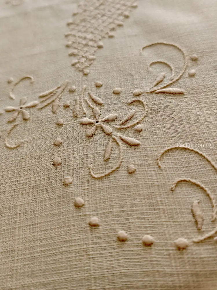 Telo da bagno ricamato Asciugamano vintage