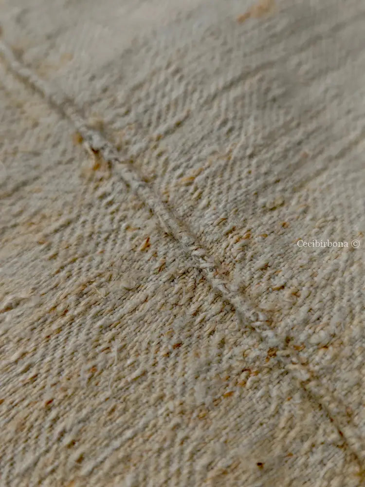 Tovaglia in canapa con monogramma ES Tovaglia vintage