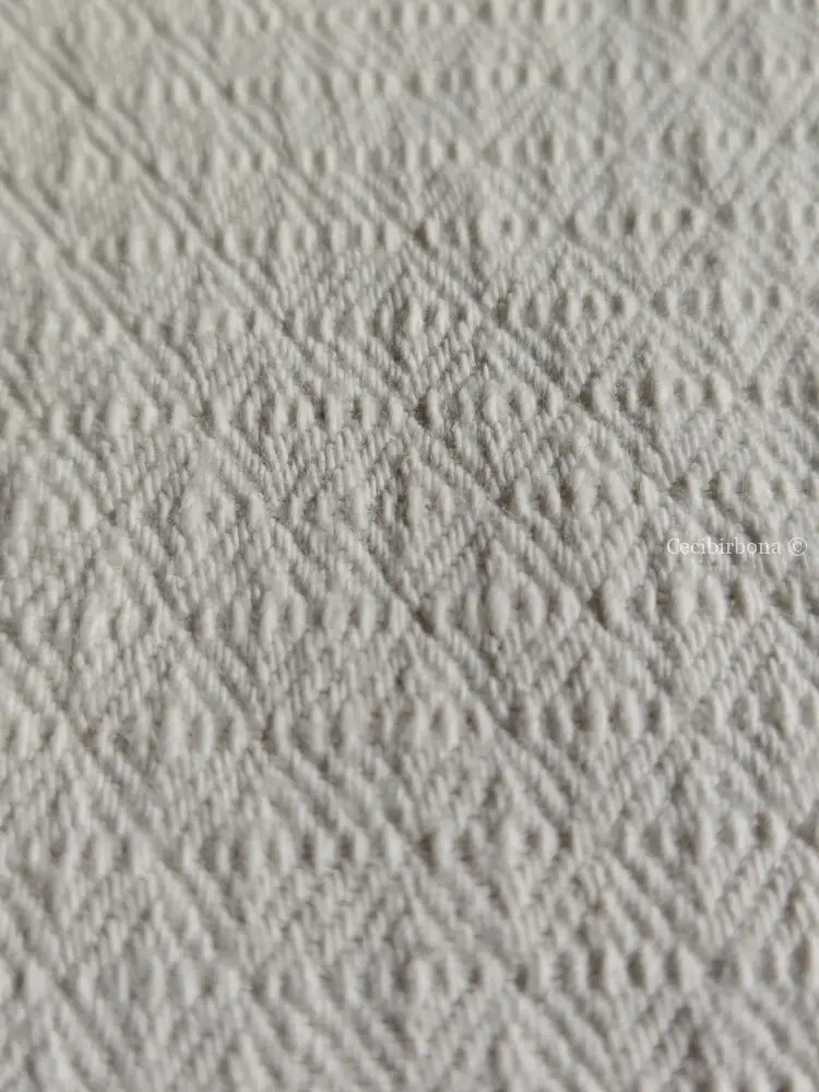 Tovaglia in canapa con monogramma GR Tovaglia vintage ricamata